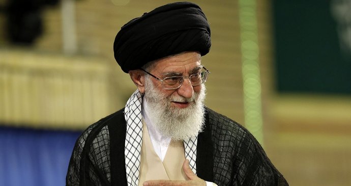Výsledek obrázku pro Ajatolláh Chameneí