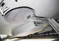 Podvozkový systém spitfiru si můžete důkladně prohlédnout v Leteckém muzeu v Praze-Kbelích