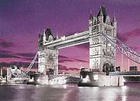 Londýnský most Tower Bridge