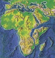 Takto by mohla vypadat Afrika za 5 milionů let