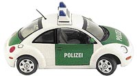 VW New Beetle v policejním provedení - klasický plastikový model v měřítku 1:24 (výrobce Revell, počet dílů 73)