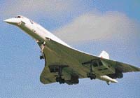 Podobným delta křídlem, jako má Concorde, jsou vybaveny i dnešní nejmodernější bojové letouny