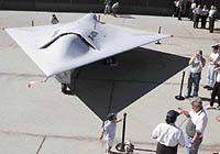 Poprvé se X-47A představil veřejnosti v srpnu 2001