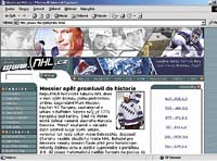 Vše o hokeji v češtině - www.nhl.cz