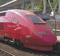 Expresy TGV Thalys jsou schopny jezdit na všech běžných napěťových soustavách   -  Foto Š Anrew Ducker