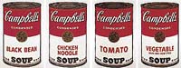 Warhol miloval polévky, a tak je povýšil na věc hodnou obdivu. Jde o jeden z principů stylu pop-art (z angl. popular-art = lidové umění)