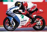 S motocyklem Honda, na němž odjel předchozí sezónu.