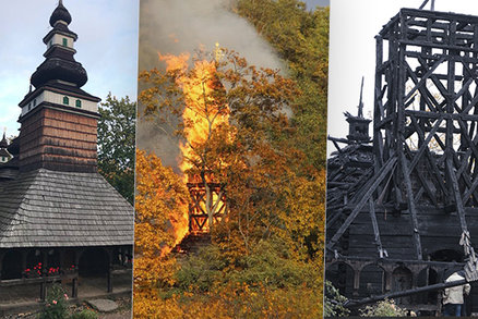 VIDEO: Vyhořelý kostel v zahradě Kinských: Hasiči promluvili o škodách! Co s ním bude dál?