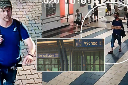 Cizí muž v Ústí nad Labem sáhl dívce (14) mezi nohy při nastupování do vlaku: Pátrá po něm policie