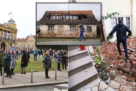 Zemětřesení v Chorvatsku: 5 mrtvých včetně dívky (†12), poničená města a česká pomoc