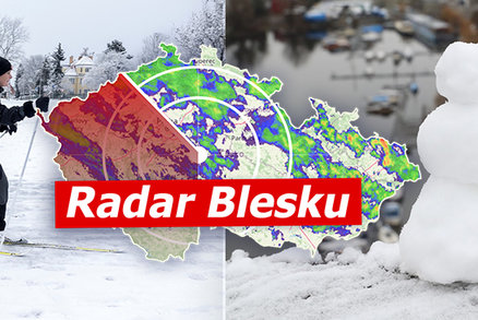 Arktické mrazy v ČR: Na Kvildě bylo -28,5°C. Napadne nový sníh, sledujte radar Blesku