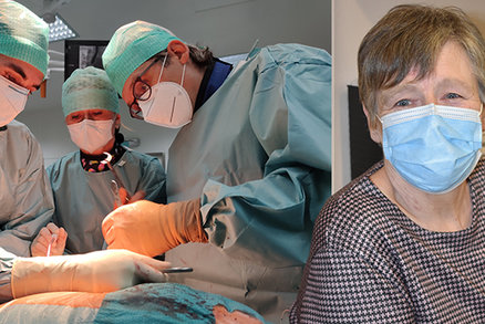 Unikátní operace v Třinci: Místo nového srdce má Vilma (64) chlopeň šitou na míru až z USA