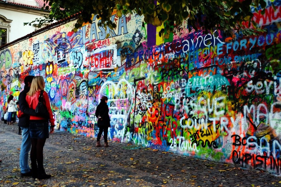 lennonova zeď praha mapa GALERIE:10 věcí, které lákají cizince do Prahy: Nejen pivo a holky  lennonova zeď praha mapa