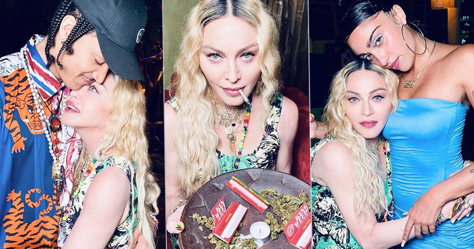 Madonna Slavi 62 Na Jamajce Mlady Milenec A Tac Plny Marihuany Blesk Cz