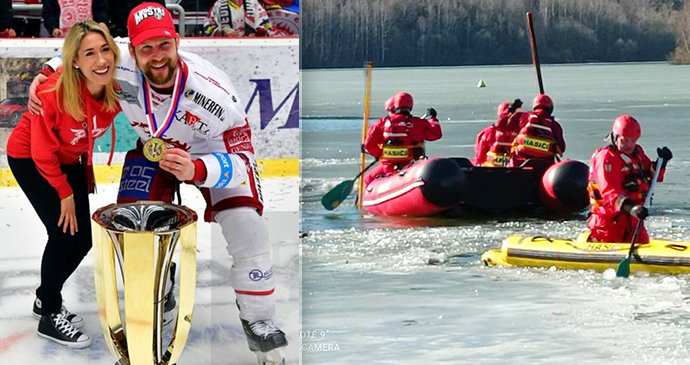 Manželka (†35) hokejisty Vrány zahynula pod ledem na přehradě: Hledali ji hodinu a půl