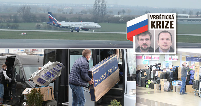 Vyhoštěným Rusům zbývají v Česku poslední minuty, Moskva zuří. Sledujte jejich odlet