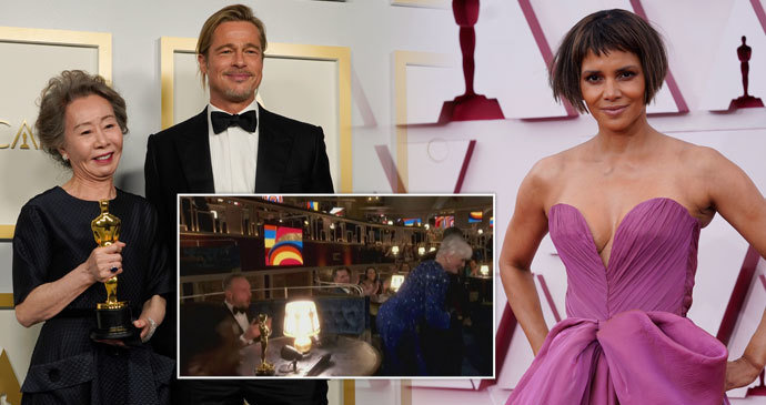Top momenty »zkrouhlých« Oscarů 2021: Flirt Korejky s Pittem, strie Halle Berryové a zadek »Cruelly« Closeové!