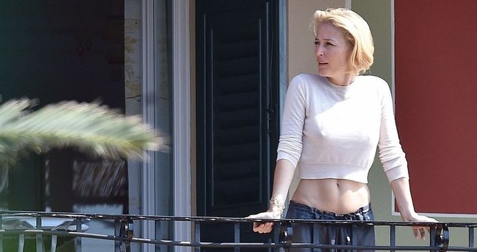 Gillian Anderson: I don't care about breasts at the waist, I won't