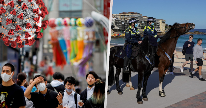 Olympijské Japonsko má přes 10 000 tisíc nakažených za den. A lockdown v Sydney ohlídá armáda