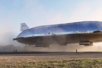 Pozor, letí miliarda korun: Vzducholoď Thunderbird 2 se vznesla k oblakům!