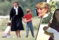 Princ William najal svou bývalou chůvu, na kterou žárlila Diana (†36), pro malého George!