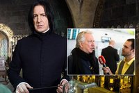 Hvězda Harryho Pottera Alan Rickman v Praze: Jsem tu poprvé a nevím, kam jít