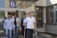 Slovenský prezident Kiska skončil v nemocnici, poranil se při sportu