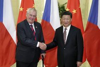 „Česko se vymanilo z vlivu USA a EU.“ Zeman chválí obnovení vztahů s Čínou