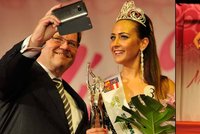 Škromachovo selfie s romskou kráskou: Miss Roma si politik nenechal ujít