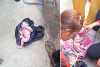 Novorozence našli na Filipínách v igelitovém pytli: Měl ještě placentu!