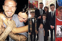 Beckhamovic šťastná rodinka: Podívejte se do rodinného alba Victorie a Davida