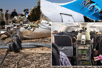 O bombě v ruském letadle si volali islamisté. A černá skříňka zachytila explozi