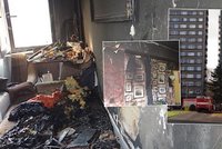Požár paneláku ve Frýdku-Místku: 15 zraněných, přes 100 evakuovaných
