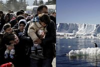 Děsivá prognóza: Tání ledovců ožebračí lidi a znásobí počet uprchlíků