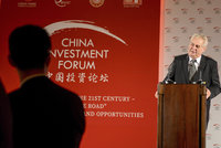 Čínské fórum na Hrad přiláká 500 hostů z 15 zemí. Zeman dorazí na galavečer