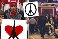 Francouze podpořila i slavná 68: Jágr si upravil symbol smutku
