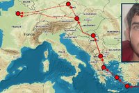 Cesta uprchlíka-teroristy Evropou vedla přes Česko? Potopila se s ním loď, za 39 dnů vraždil