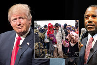 Trump souhlasil s databází muslimů. Jeho rival přirovnal uprchlíky ke psům