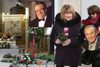 Pohřeb Gottova přítele: Poslední sbohem přišli dát jen Simonová, Filipovská a Županič!