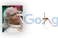 B. K. S. Iyengar by oslavil 97 let! Google Doodlem připomíná narození otce moderní jógy