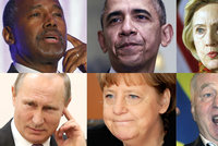 Největší perly světových politiků. Jak se „sekli“ Obama, Merkelová a Putin?
