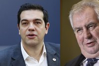 Tsipras kvůli Zemanovi stáhl velvyslance z Prahy. Babiš: Řekové to přehnali