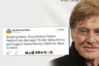 Robert Redford zemřel po nehodě na golfu: Fáma naštvala i samotného herce