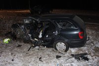 Po nehodě na Svitavsku zemřeli dva lidé: Viník vyvázl s lehkým zraněním