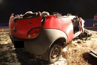 Po nehodě s cisternou na Kroměřížsku z osobáku nic nezbylo: Řidič nepřežil