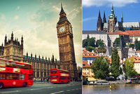 Bydlet v Praze a létat denně do Londýna je prý levnější než v něm přímo bydlet