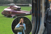 Vévodkyně Kate mrhá penězi Britů! Objednala si vrtulník za sto tisíc, královna přitom jela vlakem