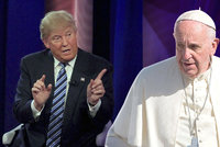 Trump dál útočí na papeže: Sám má ve Vatikánu obrovskou zeď a mě kritizuje