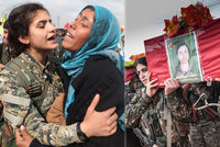 Češky na pohřbu mučednic. Bojovnice padly v přestřelce s Islámským státem