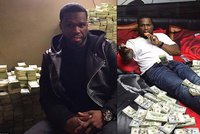 Raper 50 Cent požádal o osobní bankrot, pak se doma válel v hromadách dolarů!